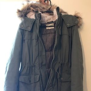 BRAND NEW aeropostale long parka coat